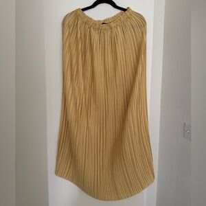 Banana Republic yellow maxi skirt